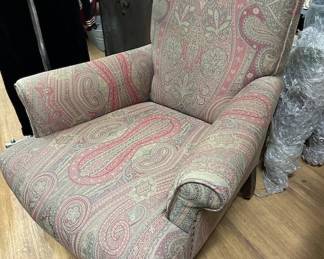 Paisley Print, Abbeyville Lounge Chair
