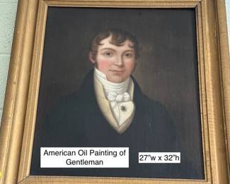 Paintingof GentelmanAmerican