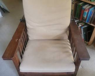 Slat Mission Morris Chair