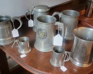 Pewter Steins