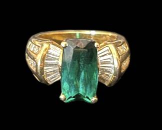 18k Gold Diamond Ring