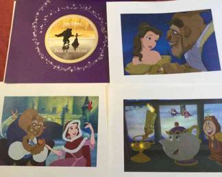 Beauty And The Beast Collection VHS, Books And Pictures 