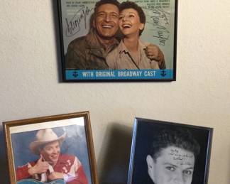 Signed South Pacific Picture, Cowboy Tommy, And Other Autograph