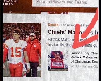 Jeff Parson on Yahoo Sports page