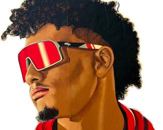 Patrick Mahomes Bust (Shoulders are also included- not shown here) 8 foot x 6 foot