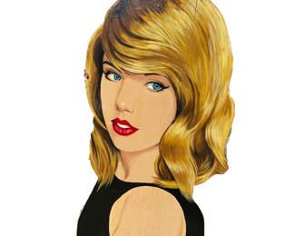 7 foot tall Taylor Swift Painting