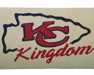 KC Kingdom painted sign