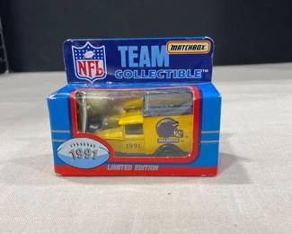 Matchbox SanDiego Chargers collectible in box