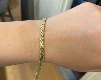 gold bracelet