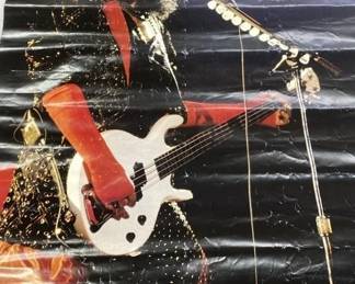 1985 Kiss gene simmons Poster