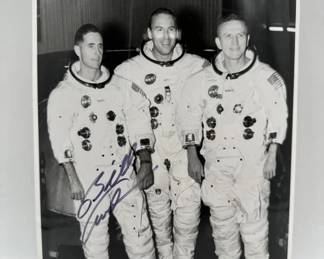 Signed William anders apollo 8 photo