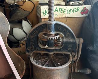 Vintage Fruit press $150