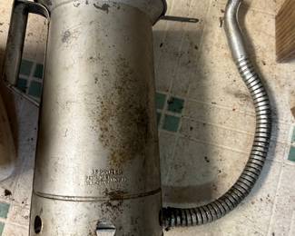 Vintage oil can $45
