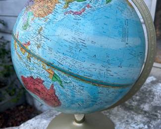Vintage globe $50