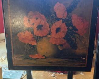 Rare vintage folding table $150