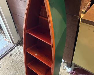 Boat book shelf $125