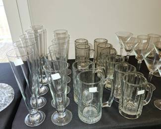 Beer glasses