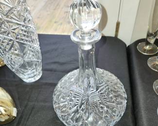 Crystal decanter by Block