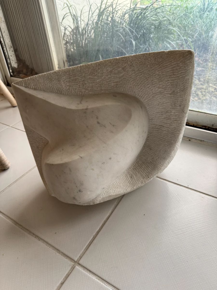 Artist Joseph G. Brin- Carrara Marble Sculpture