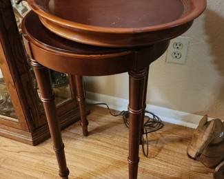 Bombay Company Furniture Side Table with Removable Tray

