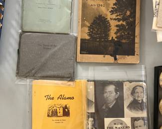 Many rare and hard to find San Antonio books