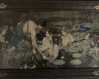 Antique John Waterhouse Prints.  