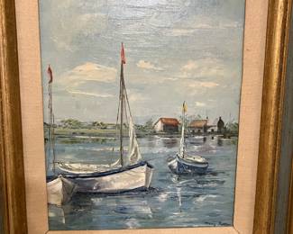 Mary Patton oil painting