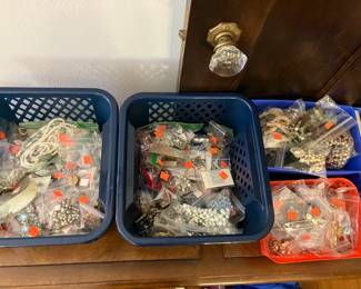 Lots of costume jewelry too