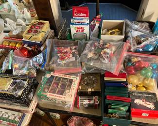 Vintage Christmas ornaments