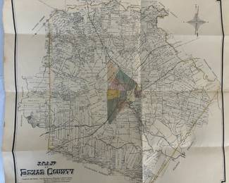 1887 Bexar County Map