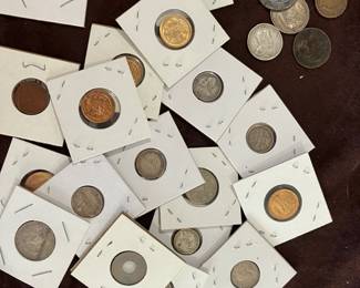 Antique coins