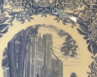 Mount Holyoke College plates