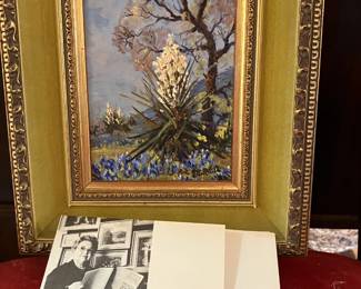 Ruth Duncan Oil Painting and Art Opening Brochure