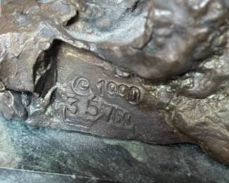 John Lajba Bronze Statue.  