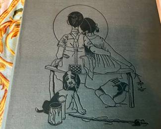 Norman Rockwell magazine covers, large hardback book