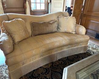 matching sofas approximately 6’8” wide