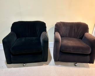 black velvet chairs