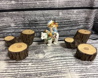 Hallmark figurine displays, tender touches