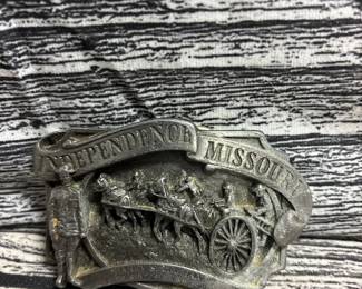 Independence mo Belt buckle, 1980's
