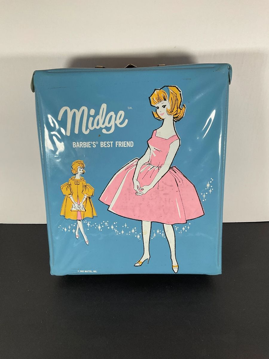 Vintage 1963 Midge Doll Carry case