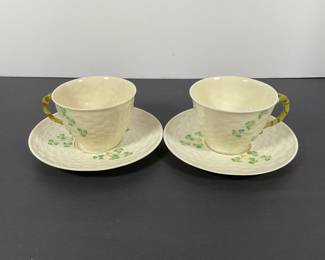 Belleek Porcelain Cups