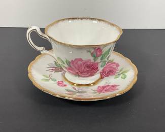 Royal Stafford "Berkeley Rose" Cup & Saucer