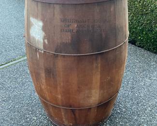 Vintage Wine Barrel