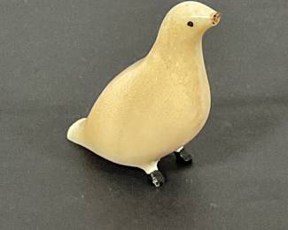Alaska Inuit Carved bird - Legal