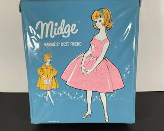 Vintage 1963 Midge Doll Carry case