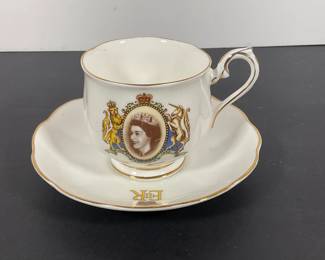 Royal Albert Queen Coronation Cup & Saucer