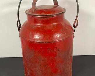 Antique 8 qt Can