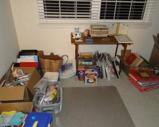 Lots of great finds in the craft room