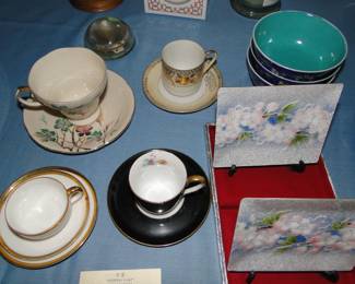 All these items are Asian inspired Mid Century items