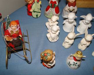 More vintage Christmas decorations